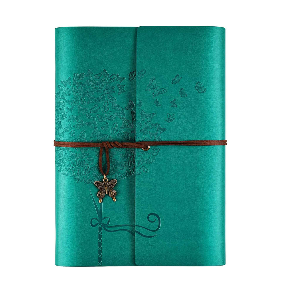 Refillable Writing Journal Diary Planner for Women, A5 Size (6.3 x 9.3 inches)