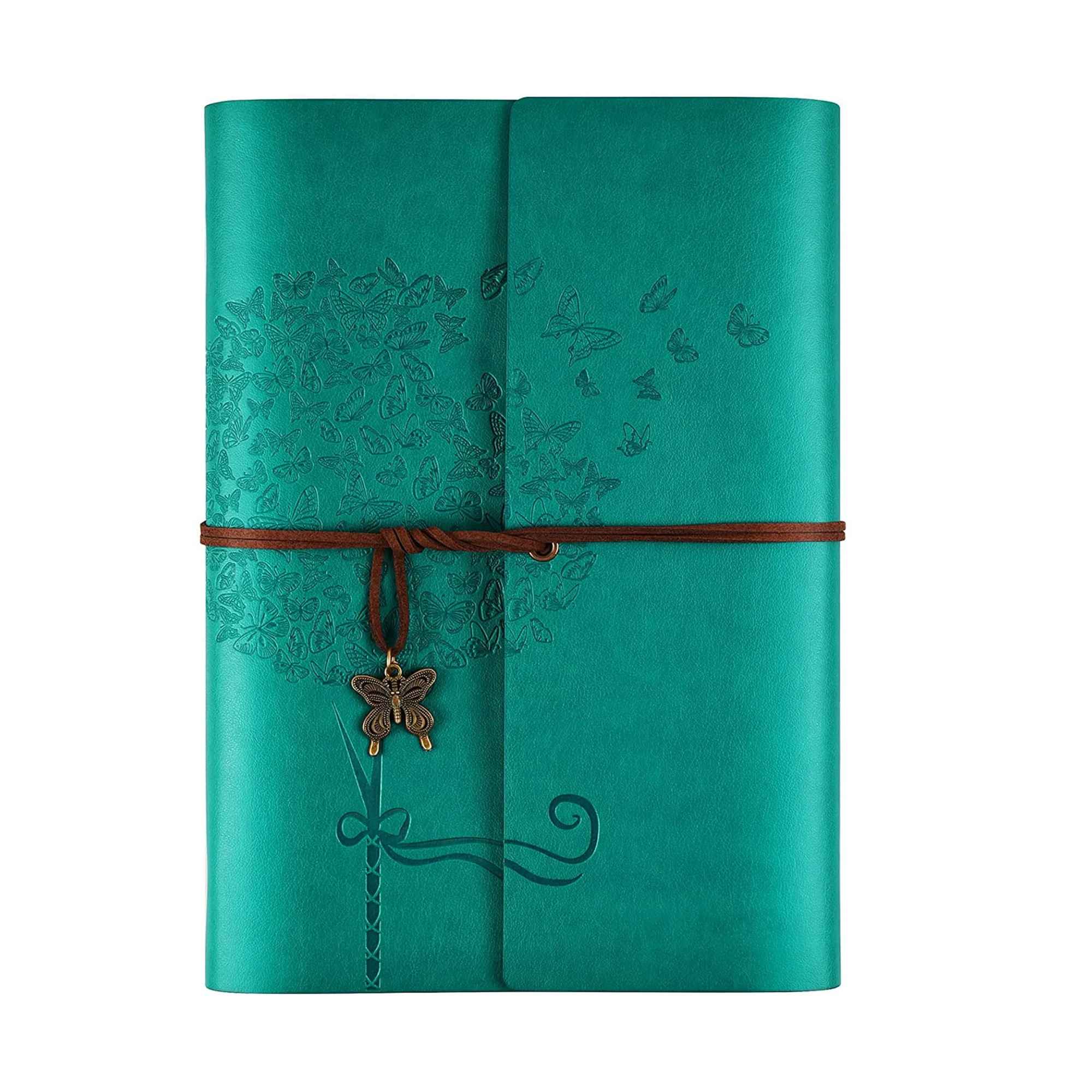 Refillable Writing Journal Diary Planner for Women, A5 Size (6.3 x 9.3 inches)