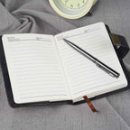 Journal with Lock, Password Journal Kit, A6 PU Leather Journal with Gift Box