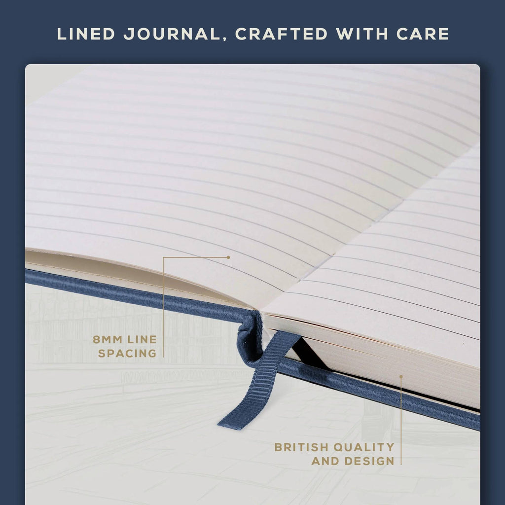 Journal Notebook, 8.5 x 11.5 inch, A4 160 Lined Pages, Hardcover Leather Journals for Women, Men