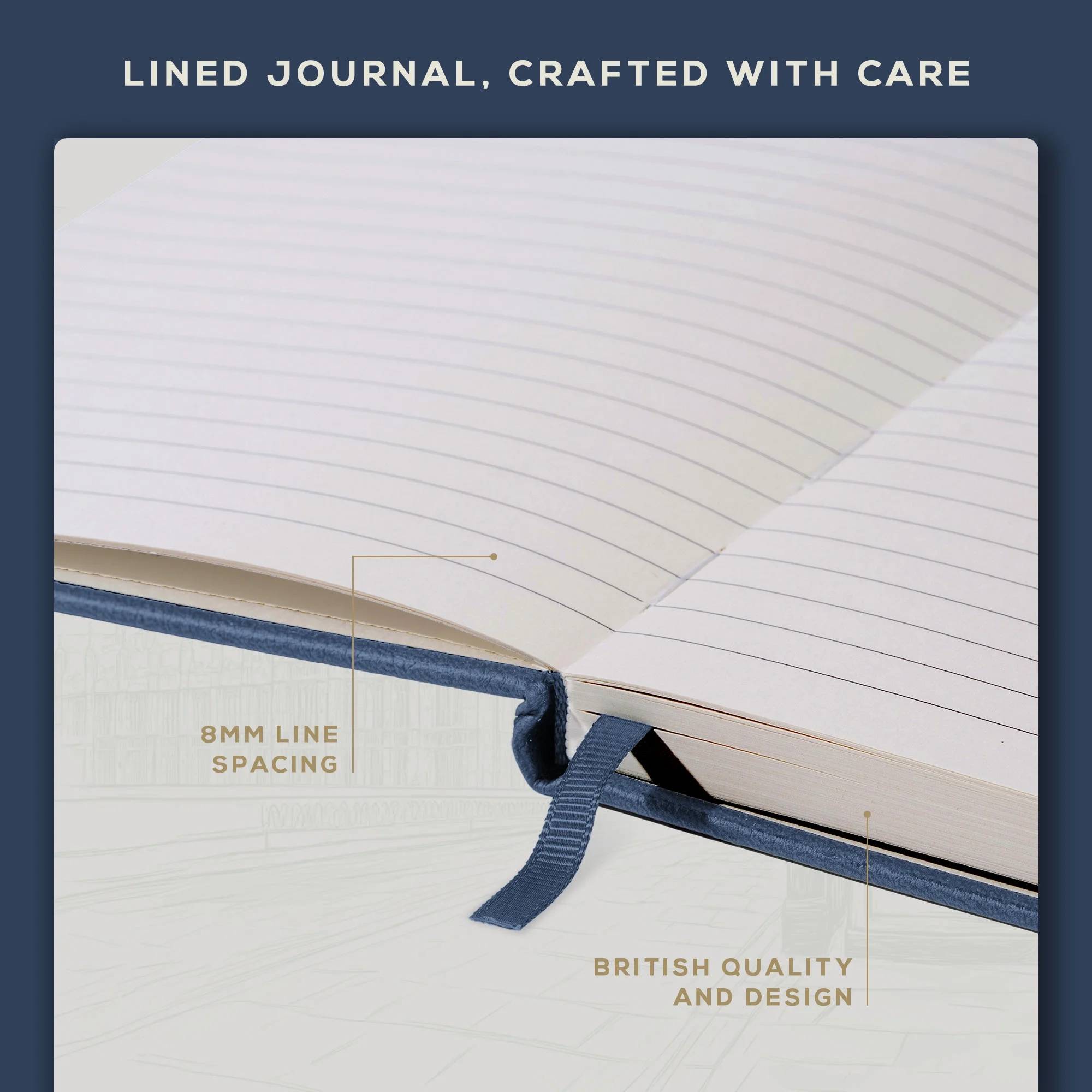 Journal Notebook, 8.5 x 11.5 inch, A4 160 Lined Pages, Hardcover Leather Journals for Women, Men