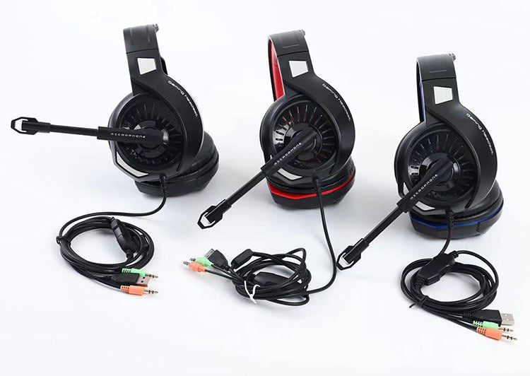Gaming Headset for PC Gamer Headphones with Microphone