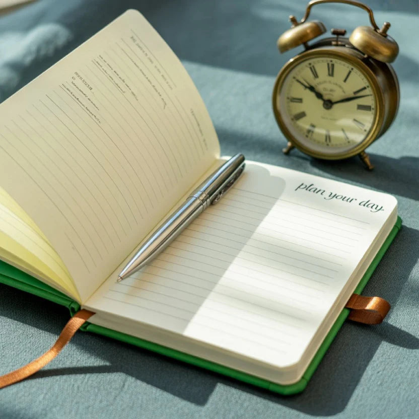 Journal with Lock, A6 PU Leather, Diary with Lock, Password Notebook,4.3×6.3inch, Grass Green