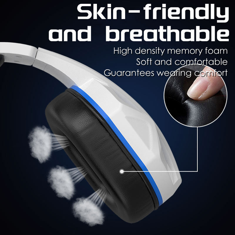 Gaming HiFi Headphones Stereo Sound PC Gaming Headset Headphones with Microphone